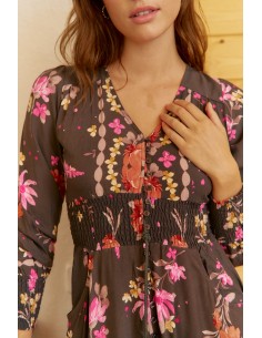 VESTIDO MONARCH PRINT... 2