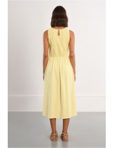 VESTIDO LARGO DE MANGA SISA 2