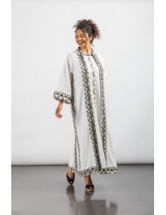 KIMONO LARGO ALGODÓN